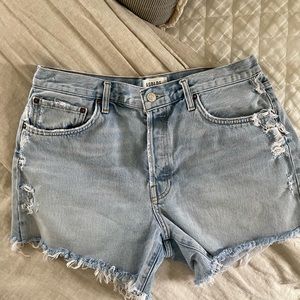 Agolde Parker Long Shorts